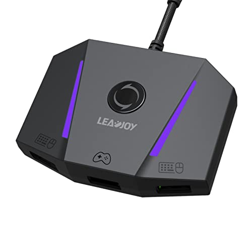 Amazon.co.jp: leadjoy VX2 Aimbox キーボードマウスコンバーター 3.5